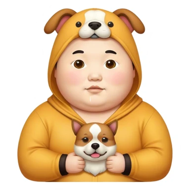 Fat Kim jong-un is a dog  sticker