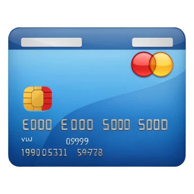 credit card sticker
