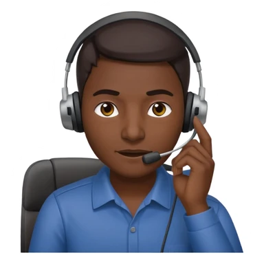 mean looking phone scammer in sketchy call center from pakistan ] sticker