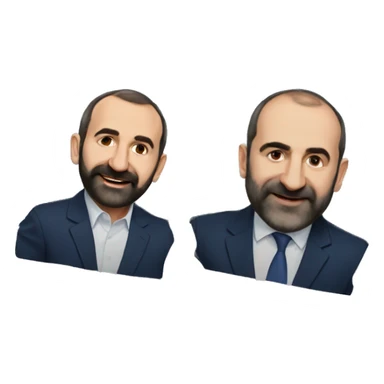 Nikol Pashinyan and xorovac sticker