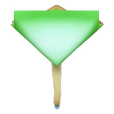  Letter W in blue and green with business background sticker