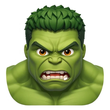 Make a pic of hulk  sticker