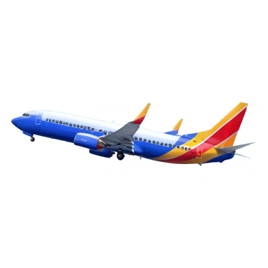 Southwest Airlines Boeing 737-800 (newer Heart One livery) sticker