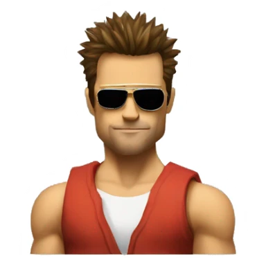 Tyler Durden's pumped up sticker