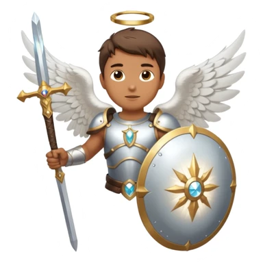 - 🛡️ Shield – symbolizing protection
- ⚔️ Sword – representing spiritual warfare
- 👼 Angel – the heavenly messenger
- ✨ Sparkles – highlighting his glory sticker