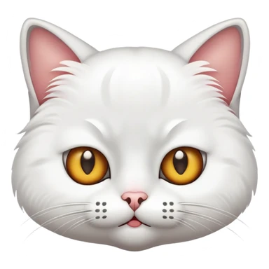 Cat that has dizzy eyes sticker