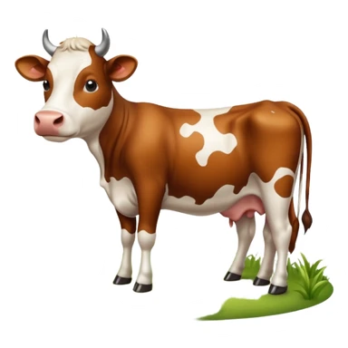 Cow sticker