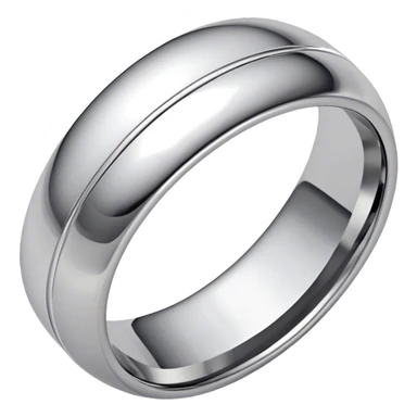 Silver wedding band  sticker