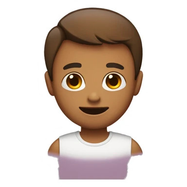 Emoji with the word “Daddy’s baby” sticker
