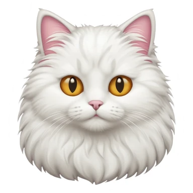 fluffy cat sticker
