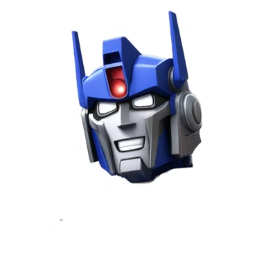 Optimus prime happy sticker