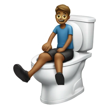 sigma boy skibidi toilet sticker