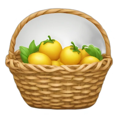 basket, electronic commerce sticker