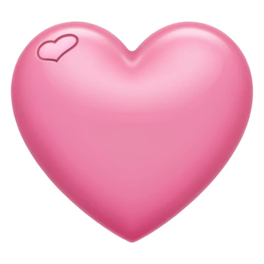 Heart pink with couqet sticker