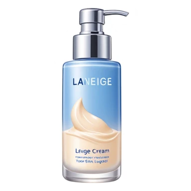 laneige cream skin toner sticker