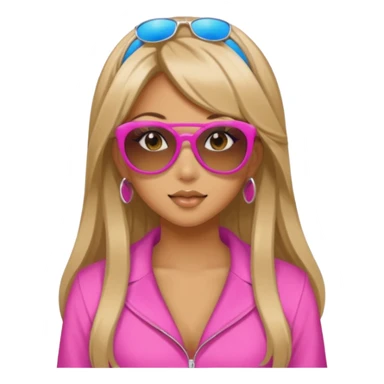 Aesthetic Gyaru Summer Girl sticker