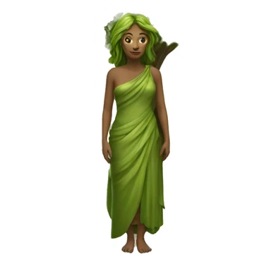 driade tree woman  sticker