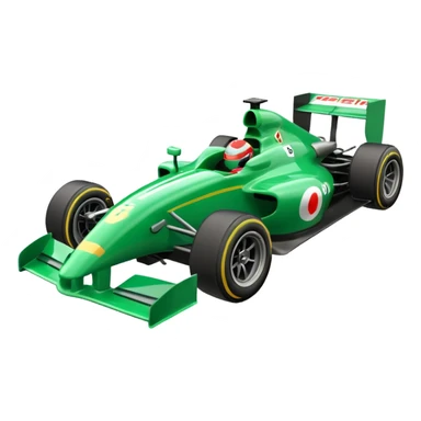 formula 1 green sticker