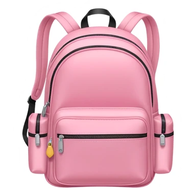 babypink backpack sticker