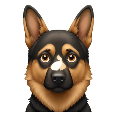 Berger allemand sticker