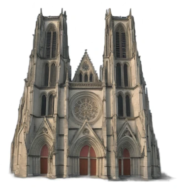 Cathédrale de Clermont-ferrand sticker