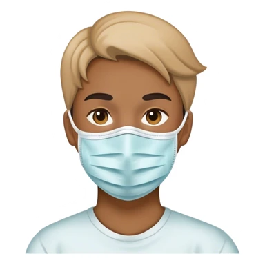 Self care Face mask sticker