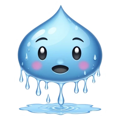 404 error sign splashed with water, dripping wet sticker