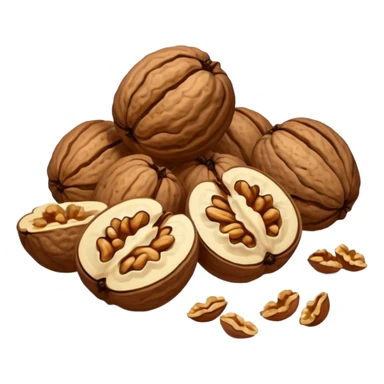 destroyed walnuts sticker