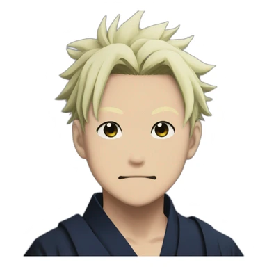 sukuna in jujutsu kaisen sticker