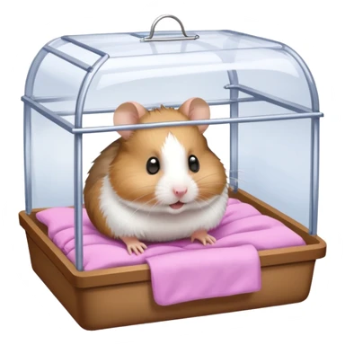 hamster cage sticker