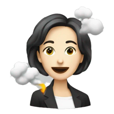 Maia Sandu Smoke sticker