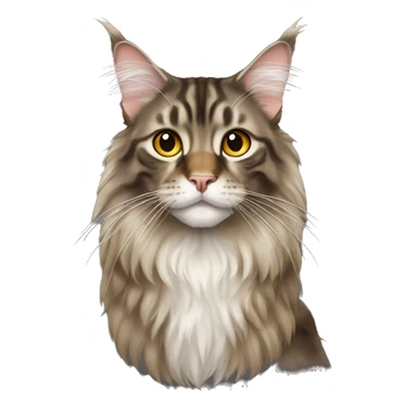 Maine coon cat  sticker