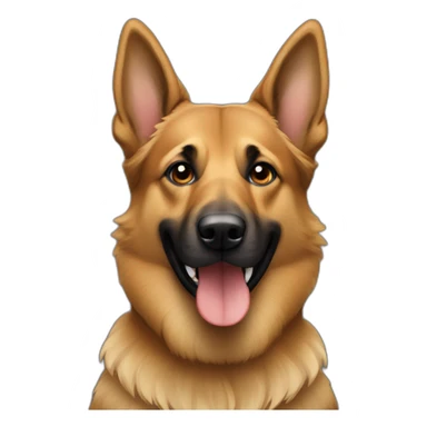 Berger allemand sticker