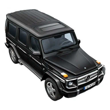 Mercedes G wagon black sticker