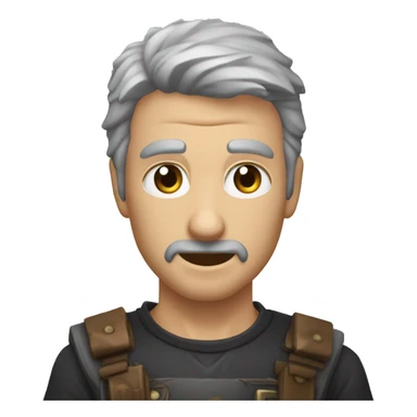 Angelo dice si ya cállate Gadrel dice que eso no dejará q muera por el ataque combinado  sticker