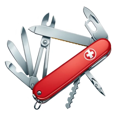swiss army knife sticker