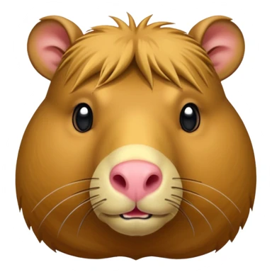 uma moeda de capybara muito fofinha sticker