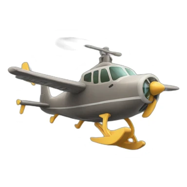 Flying zub sticker