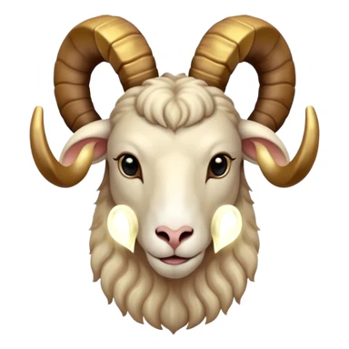 "A digital illustration of the Aries zodiac sign, a majestic ram with glowing horns, incorporating the color #00d9ff prominently in its design, celestial background, mystical and cosmic atmosphere" sticker