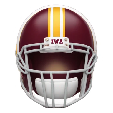 Washington redskins helmet  sticker