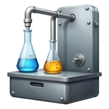 Secretive lab in a deserted place sticker