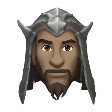 Skyrim Dragonborn Giga Chad sticker