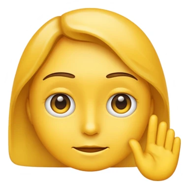 Emoji side eying someone or judging them. sticker