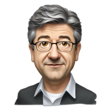 jean-luc Mélenchon sticker