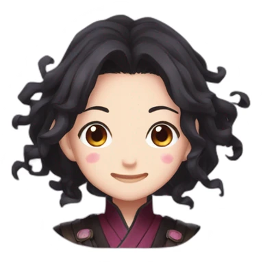 Nezuko demon slayer sticker