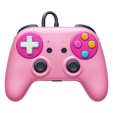 mix light pink dark pink and white girly gamer app sticker