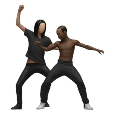 Rick owens dancing with Luis flores sticker