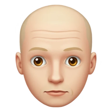 человек мужчина с бледной кожей и прической нефора sticker