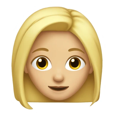 blonde girl in a car  sticker