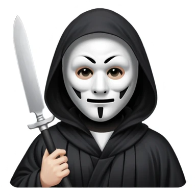 Ghostface from scream  sticker